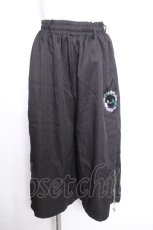 画像1: NieR Clothing / 7分丈パンツ  黒 S-26-10-13-059-PU-PA-HR-ZS (1)