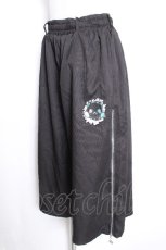 画像2: NieR Clothing / 7分丈パンツ  黒 S-26-10-13-059-PU-PA-HR-ZS (2)