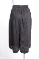 画像3: NieR Clothing / 7分丈パンツ  黒 S-26-10-13-059-PU-PA-HR-ZS (3)