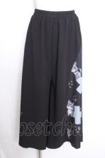 画像1: NieR Clothing / ワイドパンツ  黒 S-26-10-13-060-PU-PA-HR-ZS (1)