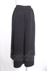 画像3: NieR Clothing / ワイドパンツ  黒 S-26-10-13-060-PU-PA-HR-ZS (3)