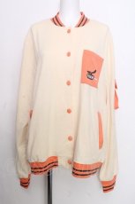 画像1: NieR Clothing / 4POCKET配色ブルゾンジャケット  クリーム S-26-10-13-025-PU-JA-HR-ZS (1)
