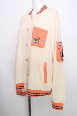 画像3: NieR Clothing / 4POCKET配色ブルゾンジャケット  クリーム S-26-10-13-025-PU-JA-HR-ZS (3)