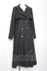 画像1: axes femme / 2WAYカラーロングコート  チャコール S-26-10-15-027-AX-JA-HR-ZS (1)