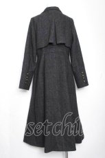 画像3: axes femme / 2WAYカラーロングコート  チャコール S-26-10-15-027-AX-JA-HR-ZS (3)