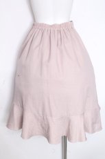画像2: axes femme / 釦付ラッフルスカート  ピンク S-26-10-15-045-AX-SK-AS-ZS (2)
