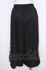 画像2: NieR Clothing / 7分丈パンツ  黒 S-26-10-15-057-PU-PA-HR-ZS (2)