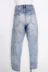 画像2: GOSTAR DE FUGA / 裾ジップリメイク加工ストレッチスキニーデニムパンツ 48 青 S-26-10-15-059-PU-PA-AS-ZS (2)