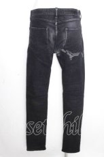 画像2: GOSTAR DE FUGA / ストレッチスキニーデニムパンツ 46 黒 S-26-10-15-060-PU-PA-AS-ZS (2)