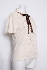 画像2: axes femme / ブラウス風カットソー  オフ S-26-10-15-007-AX-TO-AS-ZS (2)