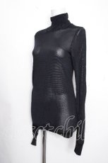 画像2: Jean Paul GAULTIER / シースルータートルネック  黒 S-26-10-15-012-GO-TO-AS-ZS (2)