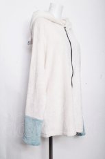 画像2: NieR Clothing / しろくまふわもこパーカー  白 S-26-10-15-017-PU-TO-HR-ZS (2)