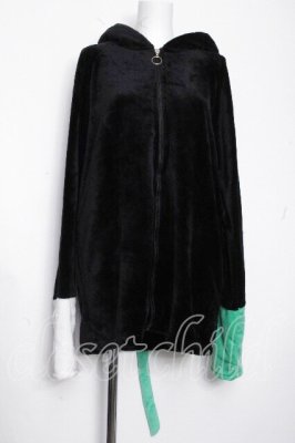 Preview of 防寒ふわもこ なりきりZIP PARKA【シエル】  黒