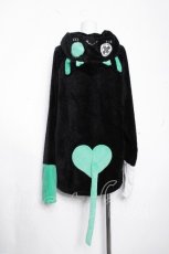 画像4: NieR Clothing / 防寒ふわもこ なりきりZIP PARKA【シエル】  黒 S-26-10-15-022-PU-TO-HR-ZS (4)