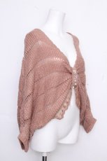 画像3: axes femme / リボン風ニットプルオーバー  ピンク S-26-10-16-022-AX-TO-HR-ZS (3)