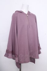 画像3: axes femme / ダンボールニットポンチョ  ピンク S-26-10-16-030-AX-OP-AS-ZS (3)