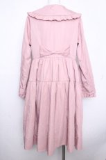 画像2: axes femme kawaii / ティアードトレンチコート  ピンク S-26-10-16-050-AX-CO-HR-ZS (2)