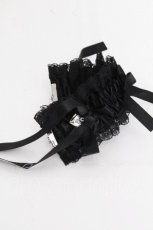 画像3: Rouge Ligne / デビルハートブレスレット  黒 S-26-10-16-005-GO-ZA-HR-ZS (3)