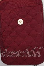 画像3: m petit by misako / レースアップスマホショルダーバッグ  ワイン S-26-10-16-008-LO-ZA-AS-ZS (3)