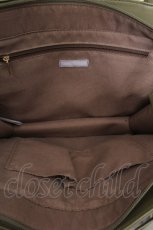 画像3: axes femme POETIQUE / ローズ刺繍レトロトートバッグ  カーキ S-26-10-16-014-AX-BG-HR-ZS (3)