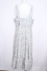 画像2: m petit by misako / MSKトワルドジュイジャンパースカート 4L オフｘブルー S-26-10-17-033-LO-SK-HR-ZS (2)