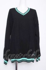 画像1: NieR Clothing / UNISEX KNIT PULLOVER【シエル】 ニット  黒 S-26-10-19-028-PU-TO-HR-ZS (1)