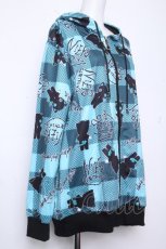 画像2: NieR Clothing / 転写ジップパーカー   S-26-10-19-030-PU-BL-HR-ZS (2)