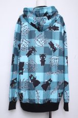 画像4: NieR Clothing / 転写ジップパーカー   S-26-10-19-030-PU-BL-HR-ZS (4)