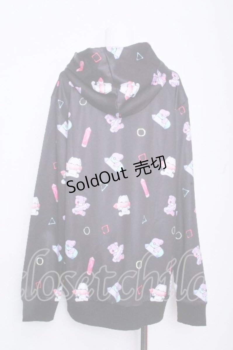 画像3: NieR Clothing / 転写ジップパーカー   S-26-10-19-036-PU-BL-HR-ZS (3)