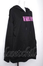 画像2: NieR Clothing / プリントフードプルオーバー  黒 S-26-10-19-037-PU-TO-HR-ZS (2)