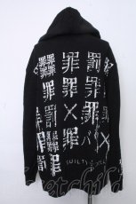 画像2: SEX POT ReVeNGe / 罪プリントフード付きパーカー  黒 S-26-10-19-1038-SP-TO-HR-ZS (2)