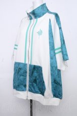 画像3: AdaNous / Guardian Jersey tops  白ｘグリーン S-26-10-19-1019-PU-JA-HR-ZS (3)