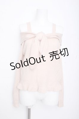 Preview of /オフショルニットトップス  ピンク