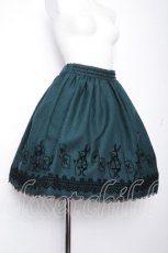 画像2: axes femme / うさぎフロッキースカート  グリーン S-26-10-19-055-AX-SK-HR-ZS (2)