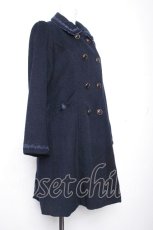 画像2: axes femme / ダブルボタンコート  紺 S-26-10-19-020-AX-CO-HR-ZS (2)