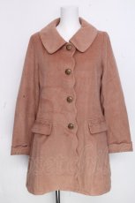 画像1: axes femme / バックティアードコート  ブラウン S-26-10-20-038-AX-CO-HR-ZS (1)