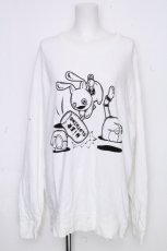 画像1: NieR Clothing / プリントトレーナー  白 S-26-10-20-006-PU-TO-HR-ZS (1)