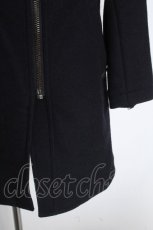 画像4: HYSTERIC GLAMOUR / ノーカラーウールコート  紺 S-26-10-20-043-PU-JA-HR-ZS (4)