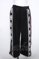 画像1: NieR Clothing / サイドZIPスウェットパンツ  黒 S-26-10-20-054-PU-PA-HR-ZS (1)