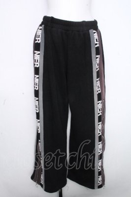 Preview of サイドZIPスウェットパンツ  黒
