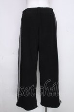 画像2: NieR Clothing / サイドZIPスウェットパンツ  黒 S-26-10-20-054-PU-PA-HR-ZS (2)