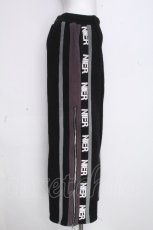画像3: NieR Clothing / サイドZIPスウェットパンツ  黒 S-26-10-20-054-PU-PA-HR-ZS (3)