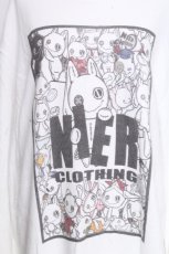 画像3: NieR Clothing / プリントトレーナー  白 S-26-10-20-007-PU-TO-HR-ZS (3)