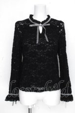 画像1: axes femme POETIQUE / レーシープルオーバー  黒 S-26-10-20-014-AX-BL-AS-ZS (1)