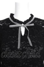 画像3: axes femme POETIQUE / レーシープルオーバー  黒 S-26-10-20-014-AX-BL-AS-ZS (3)