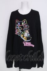 画像1: NieR Clothing / プリントトレーナー  黒 S-26-10-20-019-PU-TO-HR-ZS (1)