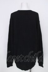 画像2: NieR Clothing / 転写裏起毛プルオーバー  青 S-26-10-20-020-PU-TO-HR-ZS (2)