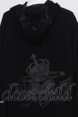 画像4: NieR Clothing / 裏起毛フード付プリントプルオーバー  黒 S-26-10-20-022-PU-TO-HR-ZS (4)