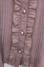 画像5: Amavel / Classical Dollボウタイリボンブラウス  モカ S-26-10-22-029-CA-BL-HR-ZS (5)