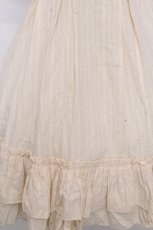画像6: Amavel / Frilly Ribbonコットンワンピース  ベージュ S-26-10-22-042-CA-OP-HR-ZS (6)